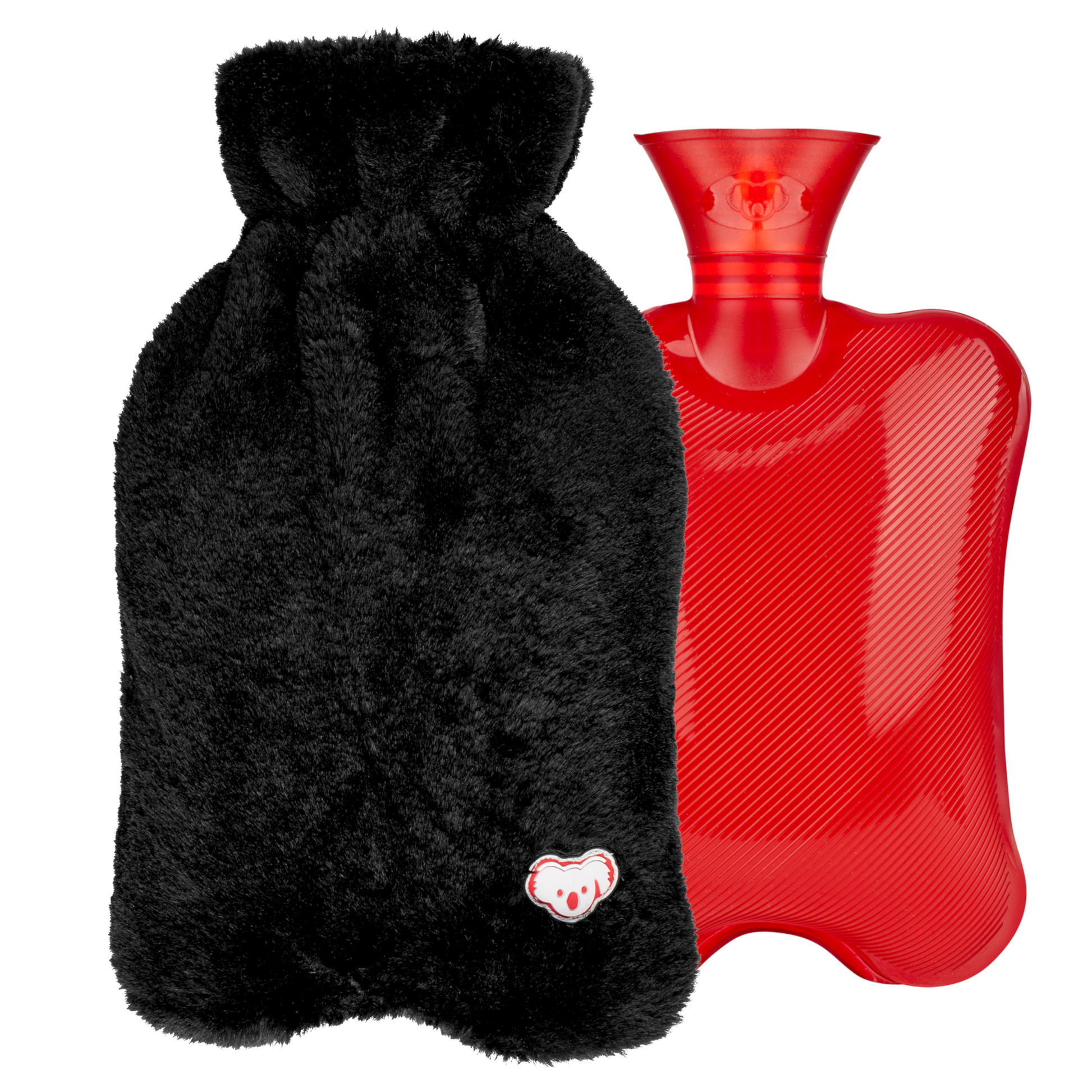 Wärmflasche KOALAA Koala Flauschig Weich Bezug Soft Wärmflaschenbezug Vegan Geprüft Schadstofffrei Kinder Hitze Gürtel Schutz Endometriose Morbus Crohn Colitis Ulcerosa Hitzetherapie Dinkelkissen Therapie Heizpflaster Alternative Wäremgürtel Bauch Rückenstütze Hitze Wärmeflasche Hülle Stoff